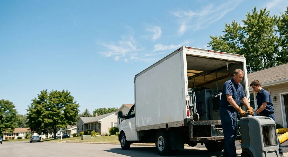 Water Damage Cleanup in Caldwell, OH near me